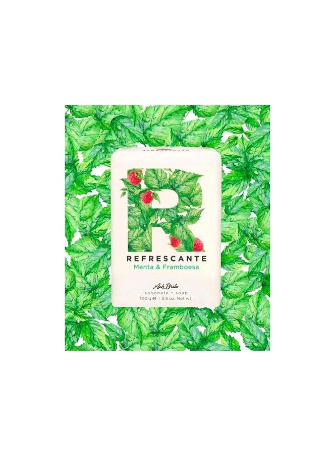 ACH Brito Ach. Brito Refreshing Soap Mint and Raspberry 100g - Image 2