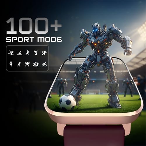 PunnkFunnk NovoLux HD Display Smartwatch for Men & Women | Bluetooth Calling | Heart Rate | Sleep Monitor | 113+ Sports Modes | Step Counter | IP67 Waterproof Smartwatch for Android & iOS - (Maroon) - Image 5
