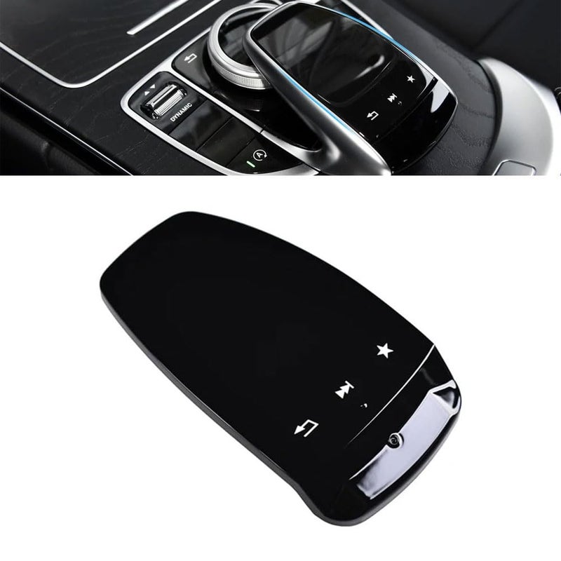 Goodithy Console Mouse Touchpad Protect Cover Center Touch Screen Controller Switch Panel Compatible with Mercedes Benz C S GLC GLS GLE E Class W205 W253 W166 W213 W222 Model A