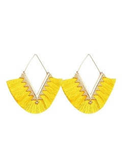 V Tassel Dangle Earrings