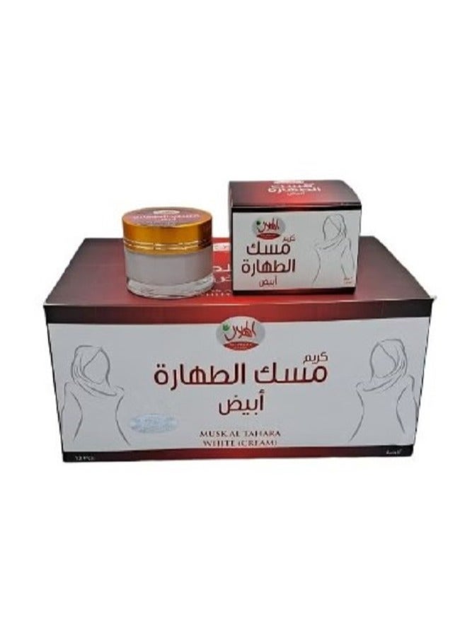 الهلال كريم مسك الطهارة الابيض 12 قطعة - Image 1
