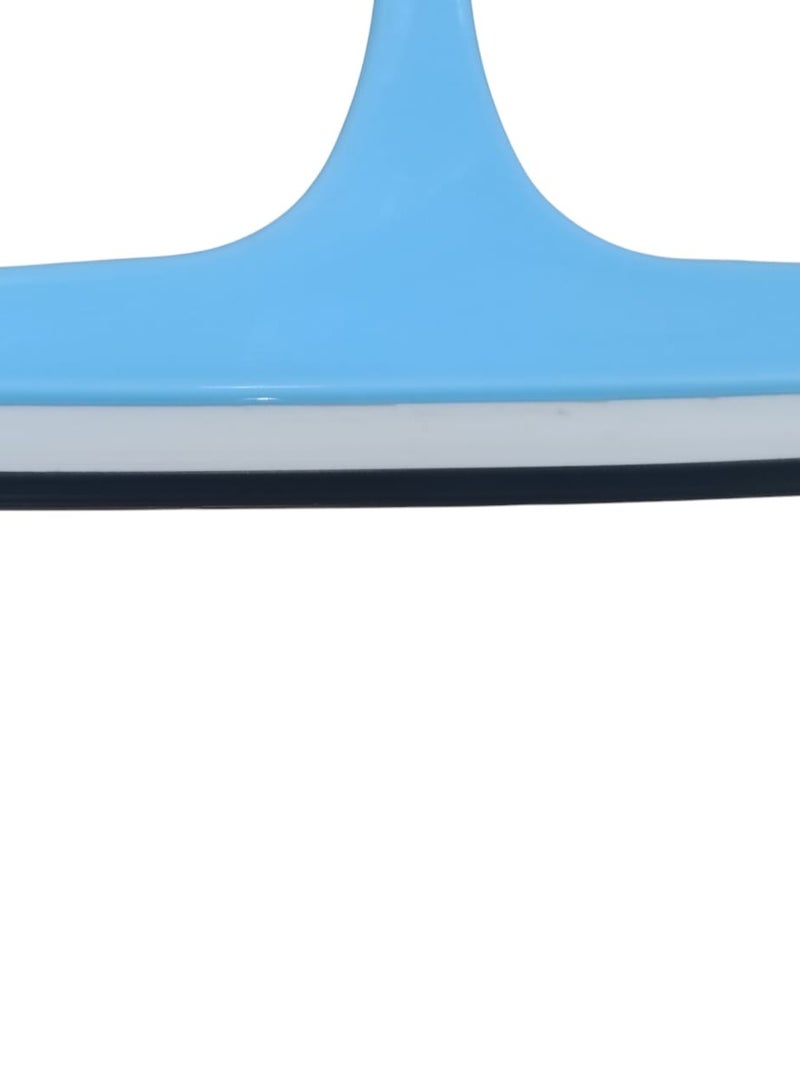 Glass Cleaner Rubber Wiper Window Squeegee Double Blade - Blue - Image 4
