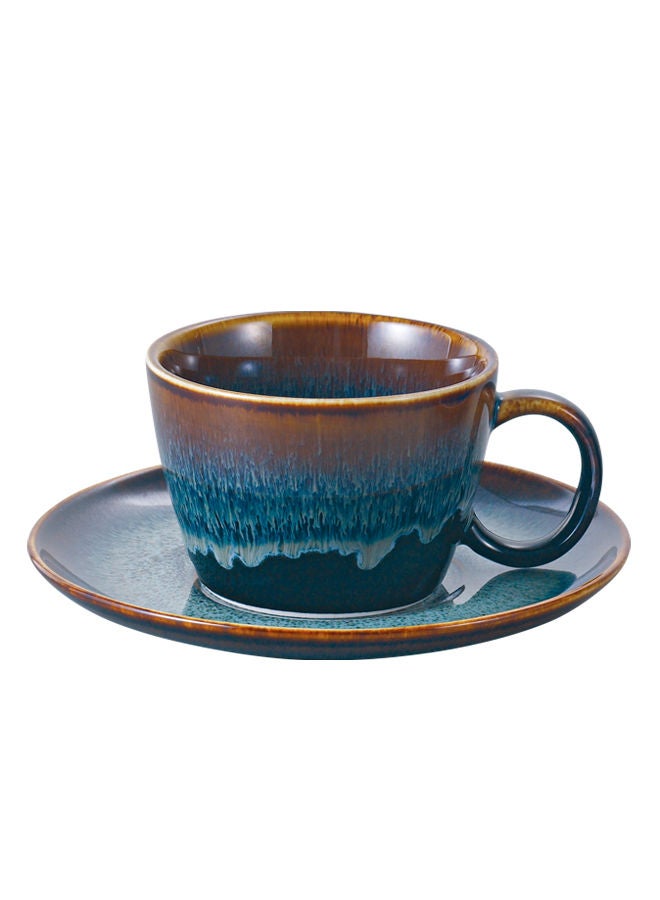 Trust 12-piece porcelain cup with saucer set 125ML - Image 3