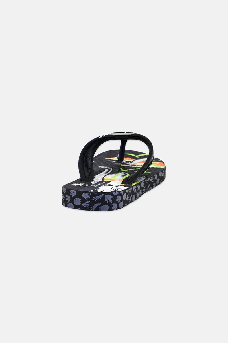 Ipanema Kids Boy Jurassic Slip On Slippers, Multicolor - Image 3