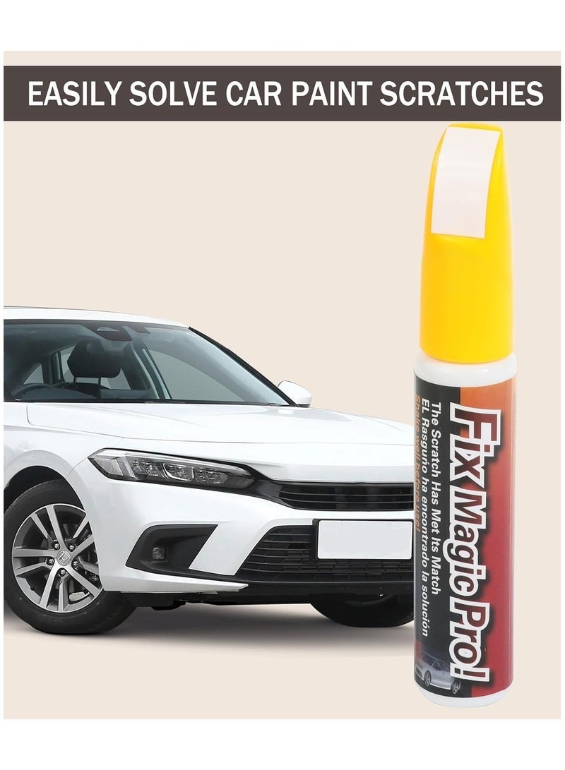 BABONA 2pcs Touch Up Paint Pen,Car Scratch Remover for Deep Scratches,Two-In-One Car Paint Scratch Repair Pen,Car Accessories Car Paint Pen Car Touch Up Paint,Car Scratch Remover for Deep Scratches - Image 2