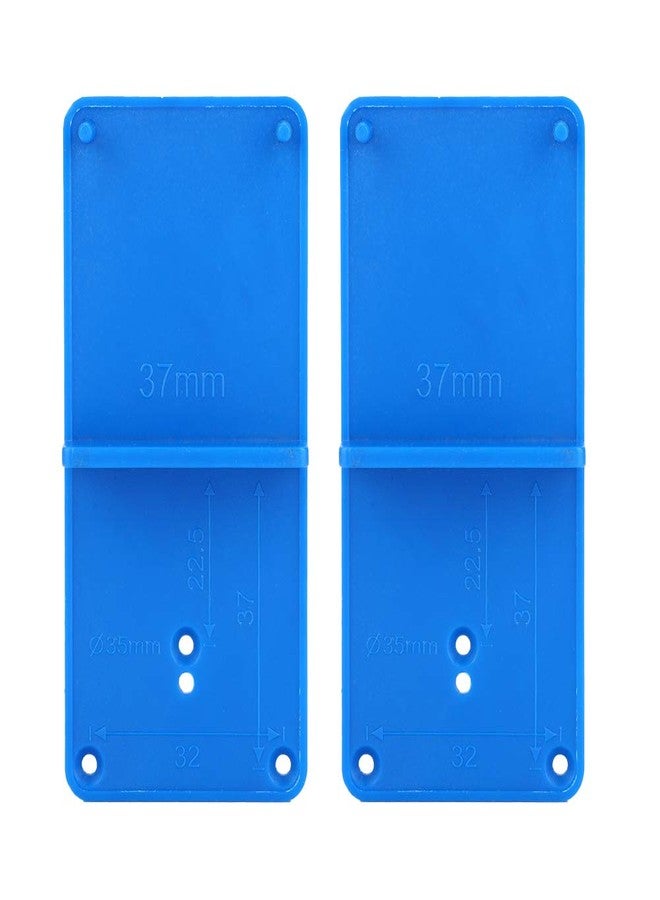 Akozon Hinge 2pcs Hinge Hole Opener Template Drilling Locator for Door Cabinet Assemble for concealed hinge jig cabinet hole jig hinge jig for cabinet jig hinge guia para poner bisagras - Image 1