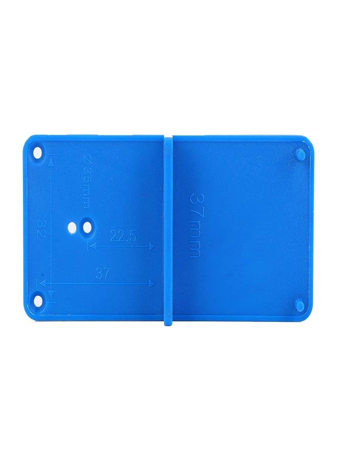 Akozon Hinge 2pcs Hinge Hole Opener Template Drilling Locator for Door Cabinet Assemble for concealed hinge jig cabinet hole jig hinge jig for cabinet jig hinge guia para poner bisagras - Image 5