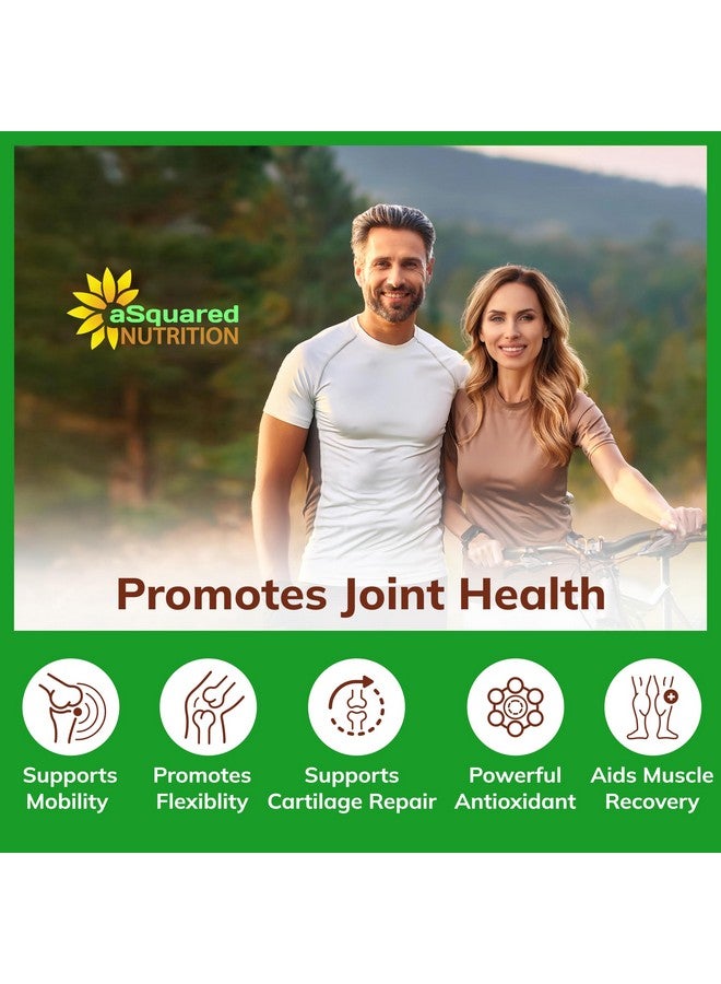 aSquared Nutrition Glucosamine Chondroitin Turmeric MSM Boswellia - 120 Capsules - Joint Support Supplement - Joint Support Relief Pills for Health - Natural Supplement for Back, Knee & Hands - Image 5