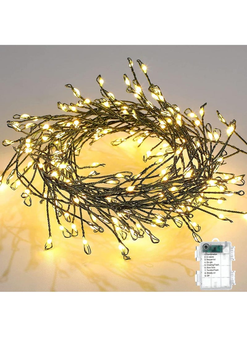 Loquat 100LED warm white light series suitable for indoor and outdoor festival lighting - Image 1