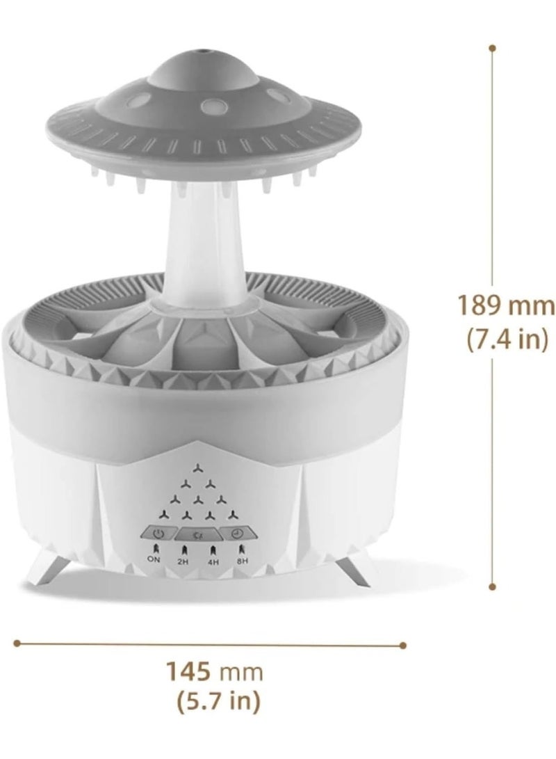 Raindrop Humidifier for Bedroom Large Room -Air Humidifiers and Aromatherapy Diffuser - Image 2