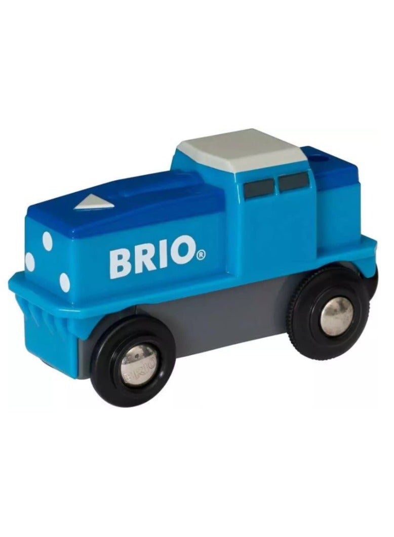 Brio محرك شحن BRIO للأطفال من عمر 3 سنوات فما فوق – محرك قطار خشبي مزود بمحرك مع اقتران مغناطيسي – متوافق مع جميع مجموعات سكك حديد BRIO، المسارات والإكسسوارات | النموذج 33130-B - Image 2