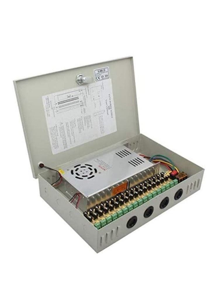 Bluefield CCTV Power Supply 18CH DC12V 30A  - Image 2