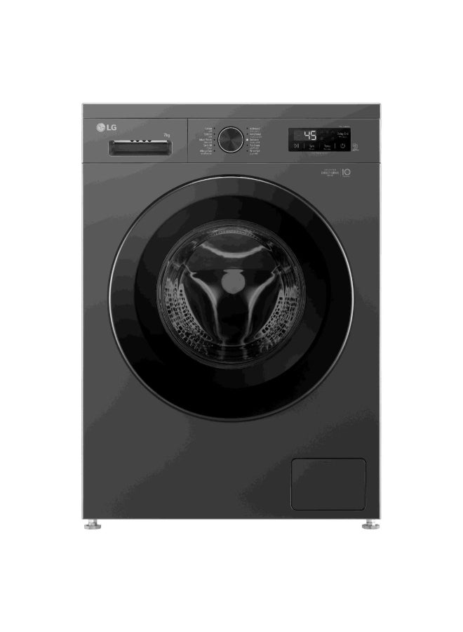 LG Front Load ,Washing Machine, 7kg, Black ,WF0712MB WF0712MB black