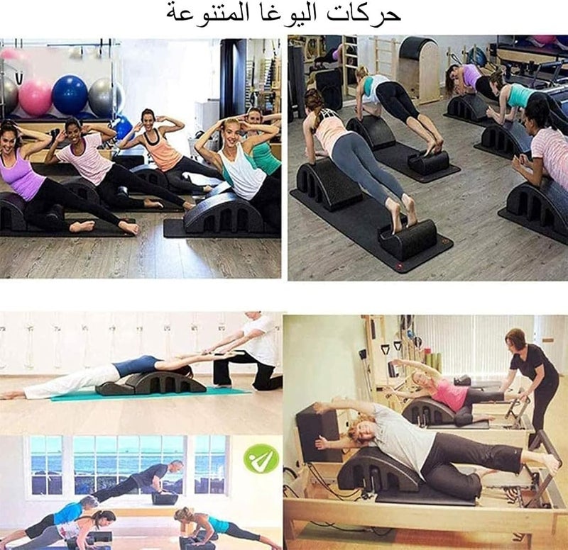 نوايوو طاولة تدليك بيلاتيس NOAEOU، طاولة بيلاتيس متعددة الوظائف، جهاز تصحيح العمود الفقري، سرير تدليك لتخفيف آلام الظهر وتصحيح العمود الفقري العنقي - Image 4