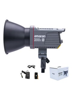 Aputure Aputure Amaran 200X S 200w COB LED Video Light with Ginisfoto Cloth Bi Color 2700-6500K, Upgraded TLCI 98+ CRI 95+ SSI 89+, 9 Lighting Effects, APP Control for Portrait, Studio, Interview and Filming  - Image 1