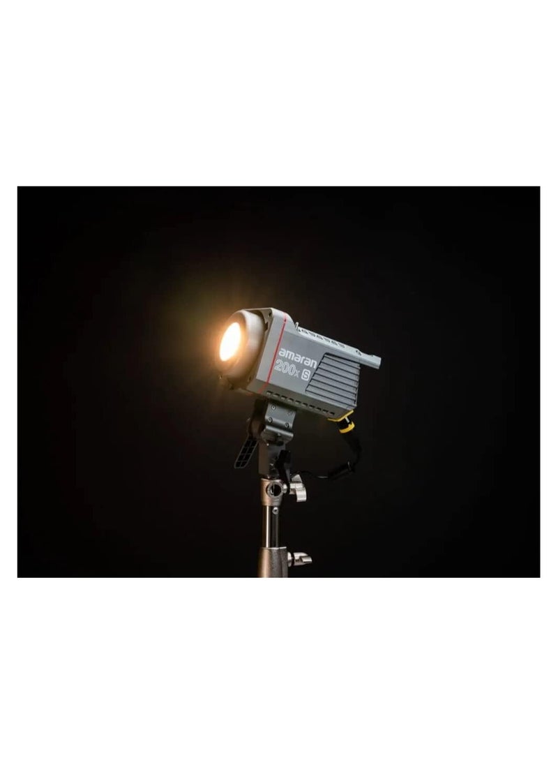 Aputure - Aputure Amaran 200X S 200w COB LED Video Light with Ginisfoto Cloth Bi Color 2700-6500K, Upgraded TLCI 98+ CRI 95+ SSI 89+, 9 Lighting Effects, APP Control for Portrait, Studio, Interview and Filming - Image 1