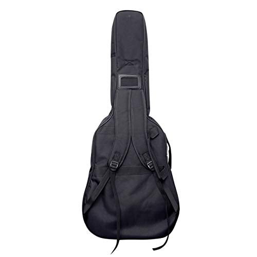 MoonEmbassy Jumbo Guitar Gig Bag Thickening and Waterproof 42" 43" Acoustic Guitar Bag (Black) - Image 2