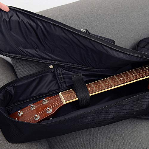 MoonEmbassy Jumbo Guitar Gig Bag Thickening and Waterproof 42" 43" Acoustic Guitar Bag (Black) - Image 4