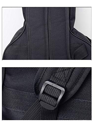 MoonEmbassy Jumbo Guitar Gig Bag Thickening and Waterproof 42" 43" Acoustic Guitar Bag (Black) - Image 5