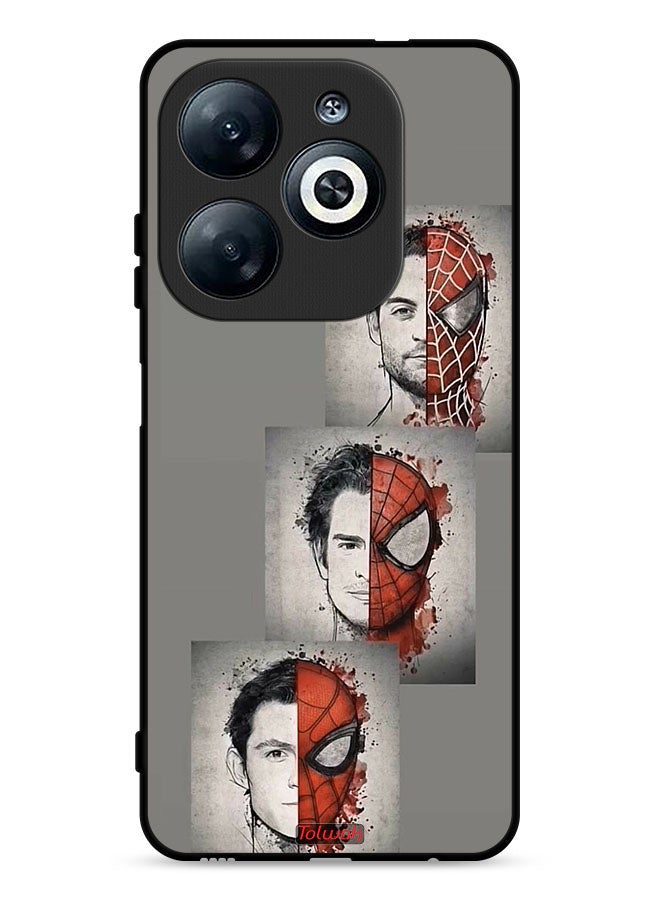 Tolwak Infinix Smart 8 4G Protective Case Cover Spider Man Art - Image 1