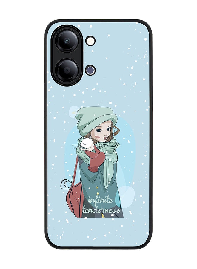 Stylizedd For vivo Y05 4G / Y6t 5G Case,Slim fit Camera Protection, Shockproof Thin Phone cover  - Infinite Tenderness - Image 1