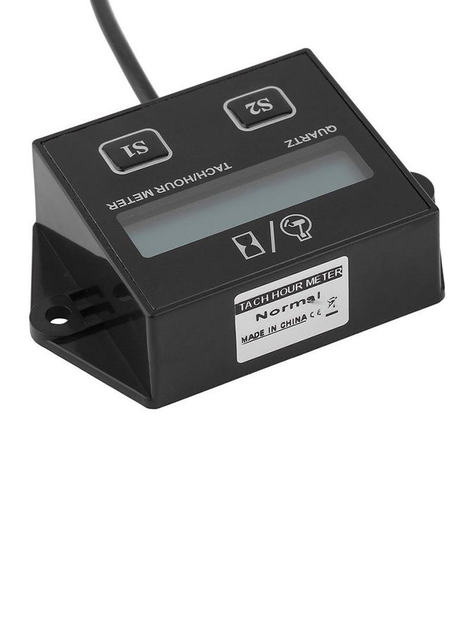 NIBEMINENT LCD Display Tachometer Hour Meter - Image 2