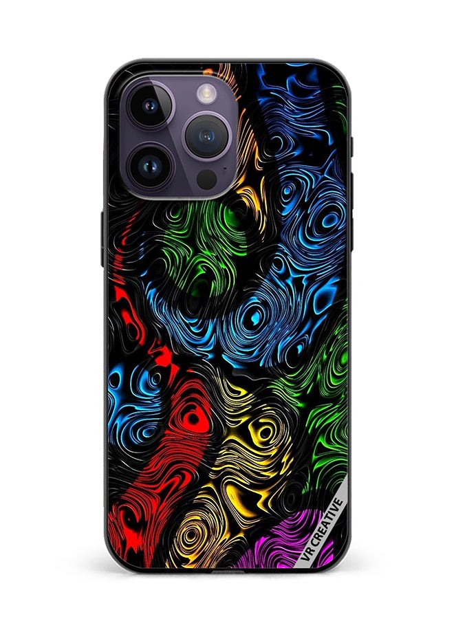 VR CREATIVE Protective Case Cover For Apple iPhone 16 Pro Max  Design Multicolour