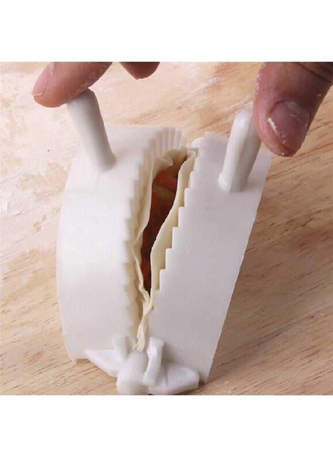 Generic - Dumpling Press White，Dumpling Maker Dumpling Tools 3 Packs with Different Sizes of Dumpling Mold, Perfect for Making Hand pies, Dumplings, Ravioli, Calzones, Dough Press - Image 1