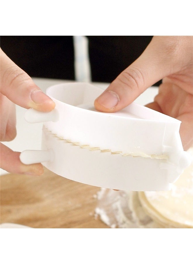 Generic - Dumpling Press White，Dumpling Maker Dumpling Tools 3 Packs with Different Sizes of Dumpling Mold, Perfect for Making Hand pies, Dumplings, Ravioli, Calzones, Dough Press - Image 1