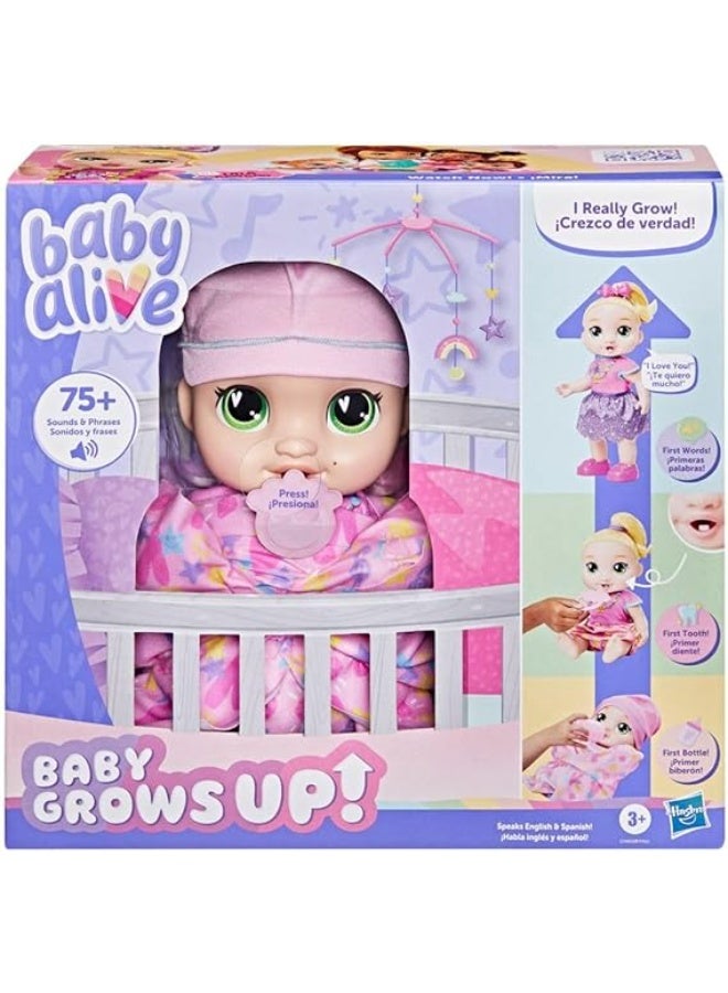 Baby Alive بيبي ألايف بيبي غروز أب بلده لالا G1444 - Image 2