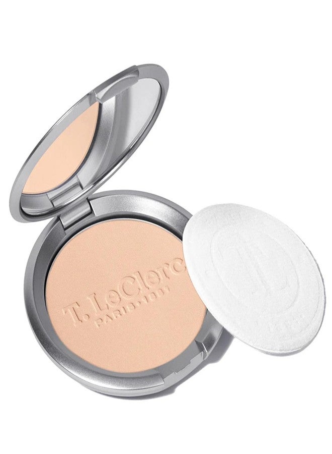 T. Leclerc Compact Pressed Powder - Super-Blendable Face Makeup Longwear Portable Matte Finish Radiant Natural Medium to Full Coverage Airbrushing Mineral Base For Pores & Imperfections (Sable) - Image 2