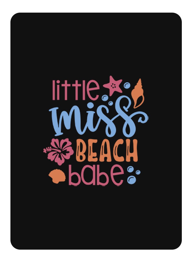 Theodor Protective Flip Case For Samsung Galaxy Tab A7 Lite With Trifold Stand Auto Wake Sleep Shockproof Coverlittle miss beach babe copy - Image 1