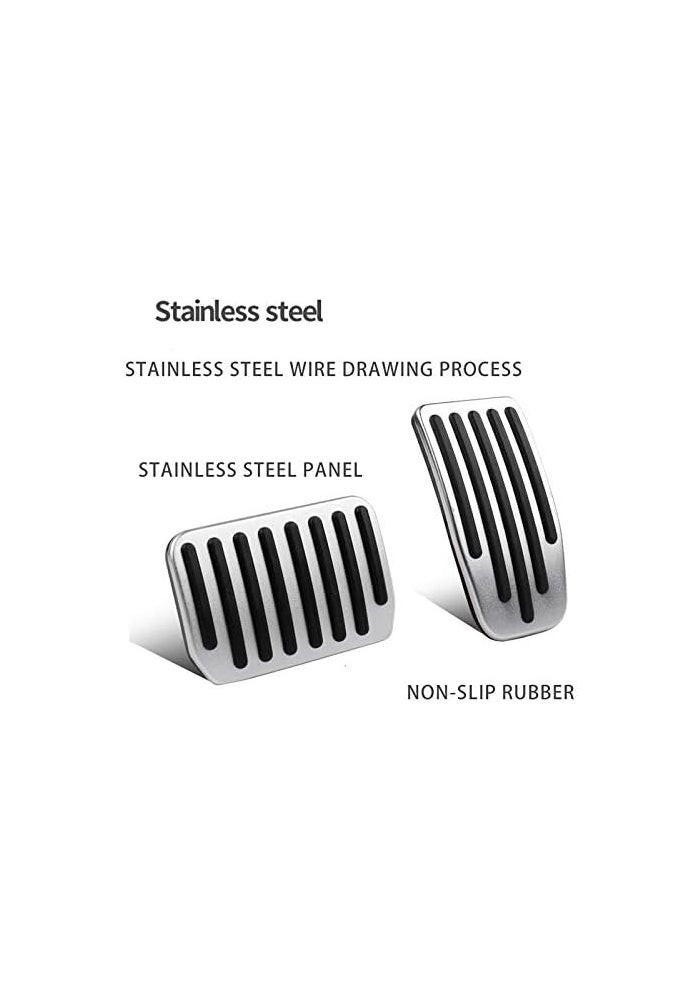 Wivplex Aluminum Alloy Foot Pedal Set for Tesla Model 3 Y - Image 5