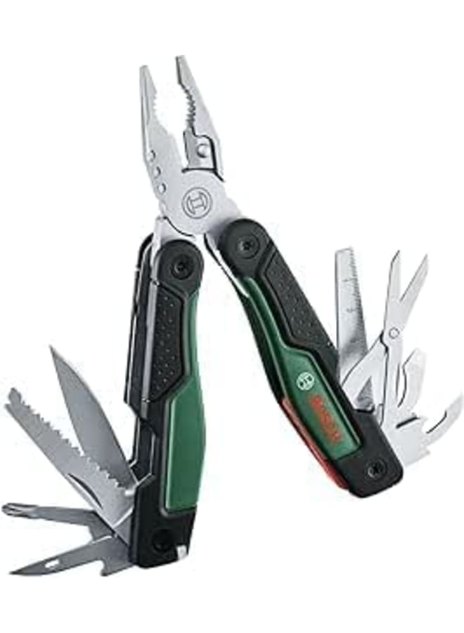 BOSCH Bosch 16-in-1 Multitool with Storage Bag, Stainless Steel, 158 x 68 x 25 mm - Image 1