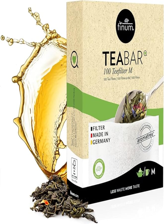finum TEABARL 100 Biodegradable Paper Filters
