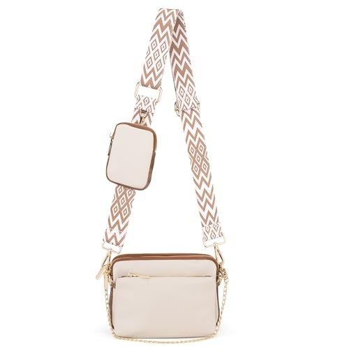 UTO Small Crossbody Bags for Women 3 in 1 Trendy Belt Purse Fashion Designer Mini Cute Sling Fanny Chest Pack - Image 5