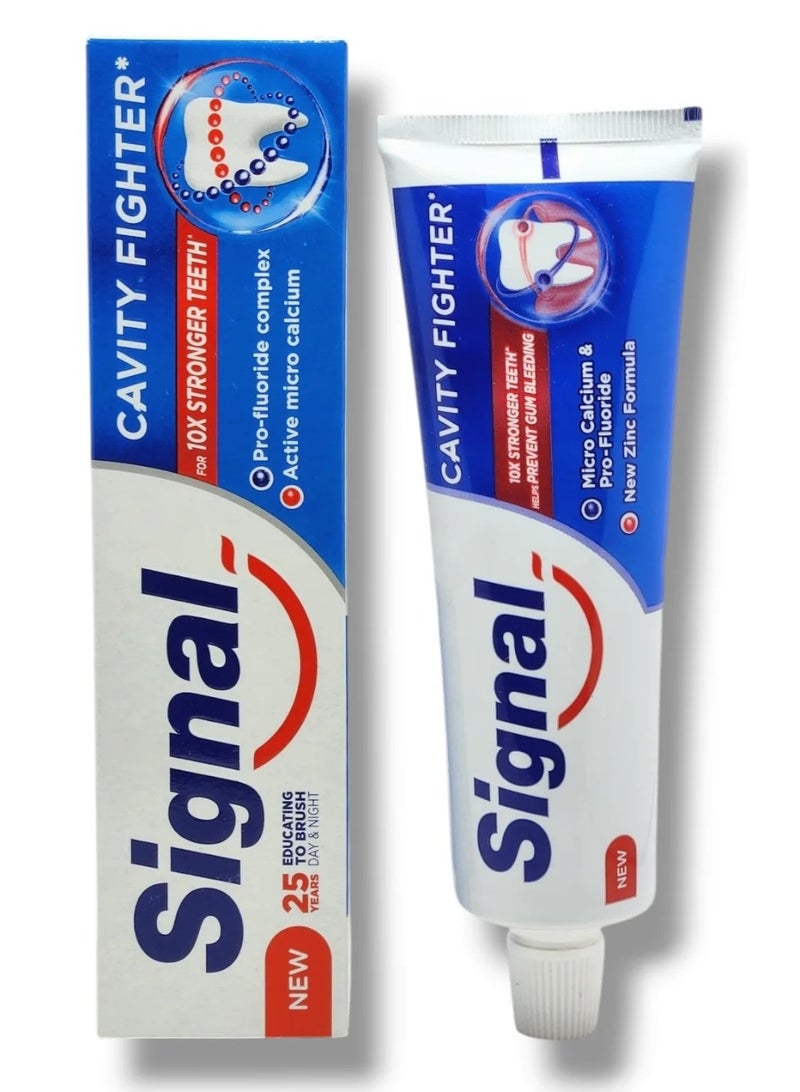 Signal Cavity Fighter Toothpaste 75g x 4 - Image 4