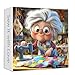 PICKFORU Sewing Machines 1000 Piece Puzzle for Adults PICKFORU Sew It with Love Jigsaw Puzzle Challenging Colorful Grandma Quilt Patchwork Theme as Home Decor - Image 2