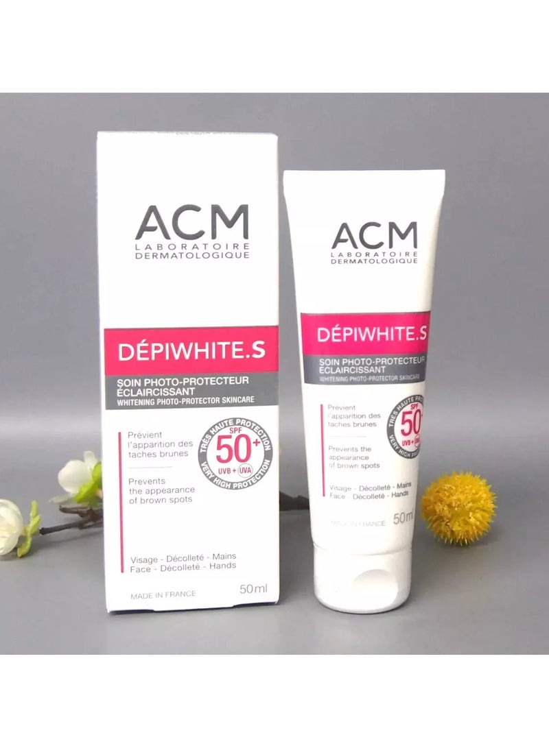 ACM Laboratoire dermatologique Dépiwhite S SPF50+ Whitening & Sun Protection Cream - 50ml  - Image 3