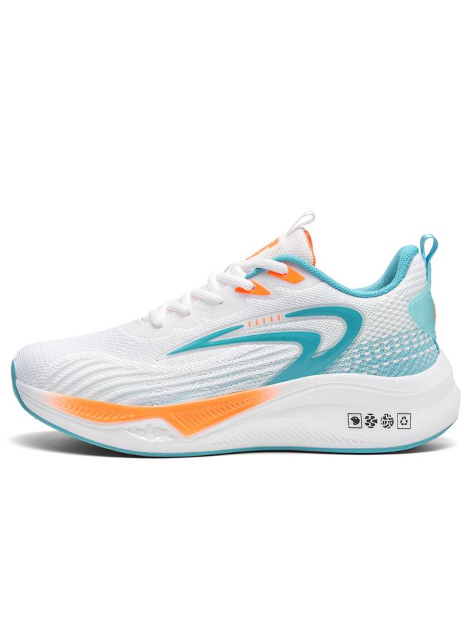 شك جديد شبكة انتعاش حبل الطفر أحذية تدريب امتصاص الصدمات تنفس عدم الانزلاق يطير المنسوجة احذية الجري للرجال والنساء - Image 1