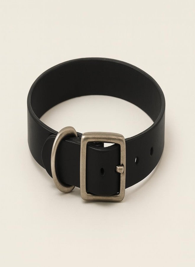 طوق ناعم من الجلد الصناعي للحيوانات الأليفة، مناسب للكلاب والقطط الصغيرة | حزام رقبة مريح قابل للتعديل ومضاد للاختناق | طوق خفيف الوزن ومتين للجراء والقطط الصغيرة - Image 1