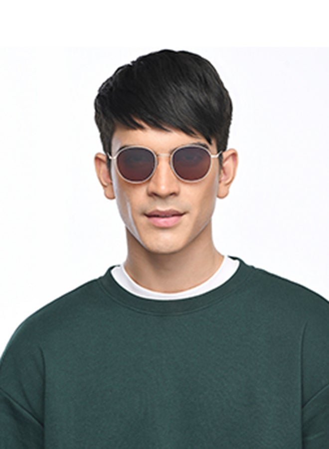 VINCENT CHASE Unisex Full Rim Round All-Time Hits Branded Latest And Stylish Sunglasses Polarized And 100% UV Protected Unisex Medium VC S13137 - Image 3