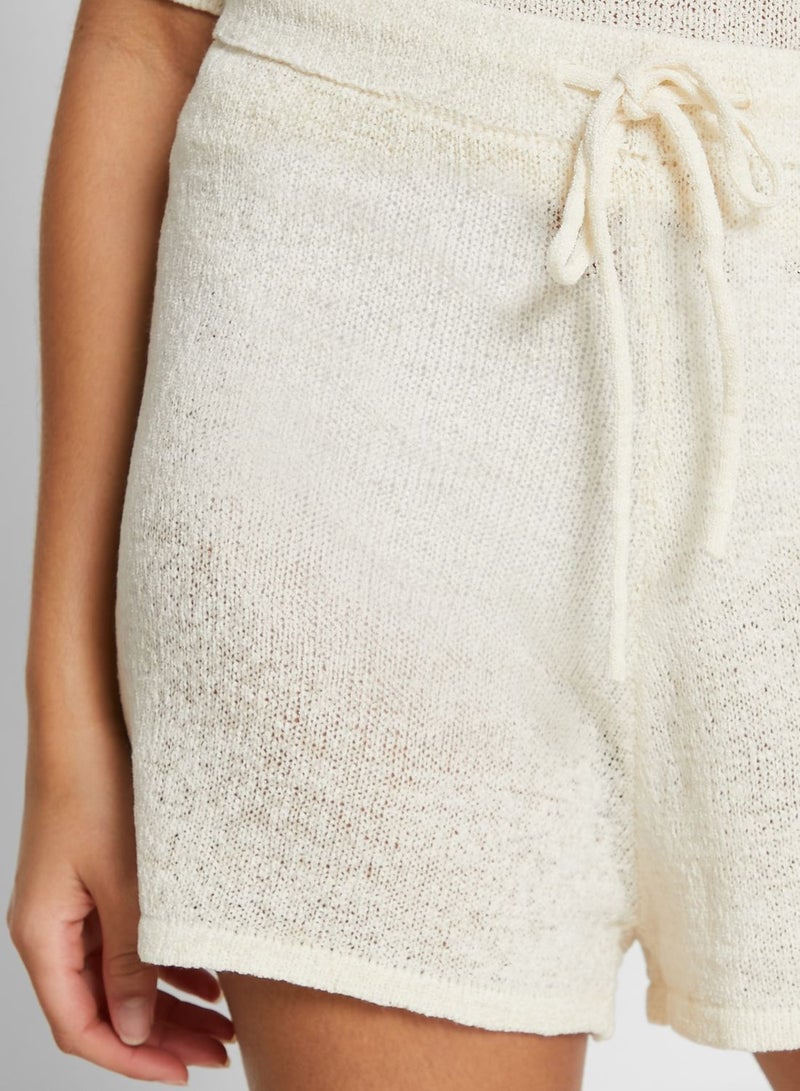 Cotton On Knitted Mini Shorts - Image 3