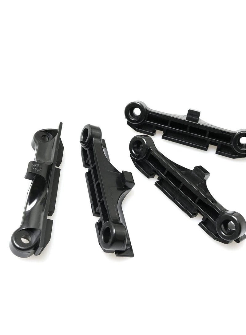 Excefore 4 PCS Black CPU Fan, AM4 Backplane Back Durable CPU Heatsink Bracket, CPU Fan Support Bracket for AM4  - Image 2