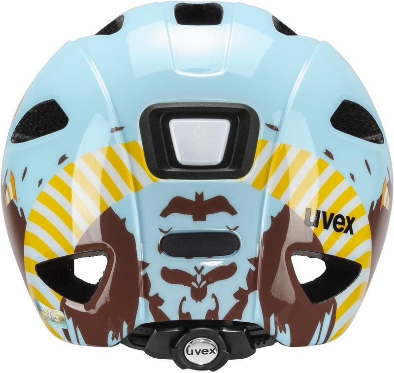 UVEX خوذة Uvex Oyo Style – خوذة أمان للأطفال للدراجات الصغيرة – تصميم سحابة الحفار، مقاس 45-50 سم – ملابس دراجات ممتعة وآمنة - Image 5
