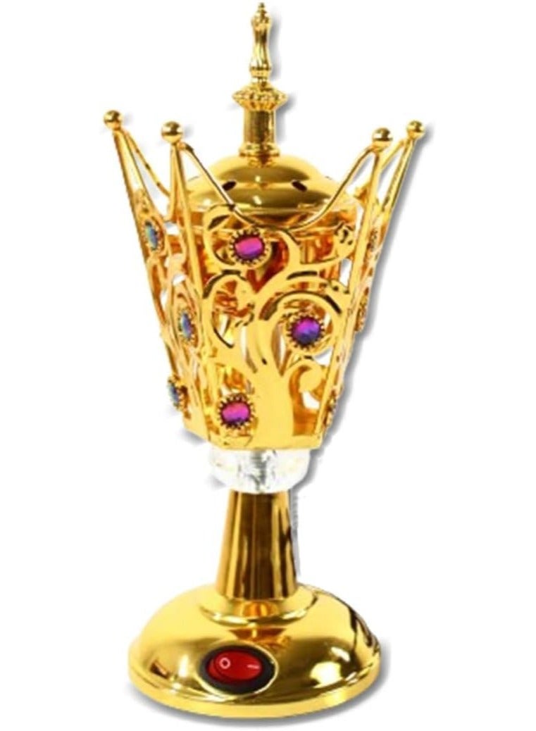 Jac Electric Incense Burner for Bakhoor – Fast Heating, Flameless Aromatherapy Diffuser for Home, Office Use - Image 1