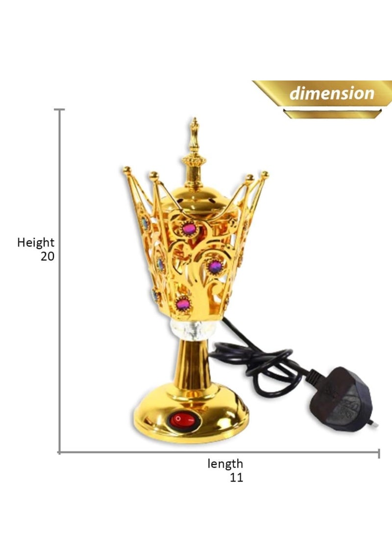 Jac Electric Incense Burner for Bakhoor – Fast Heating, Flameless Aromatherapy Diffuser for Home, Office Use - Image 2