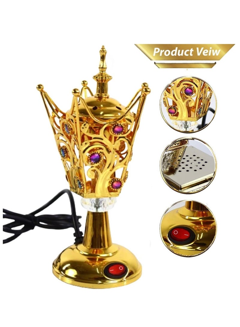 Jac Electric Incense Burner for Bakhoor – Fast Heating, Flameless Aromatherapy Diffuser for Home, Office Use - Image 4