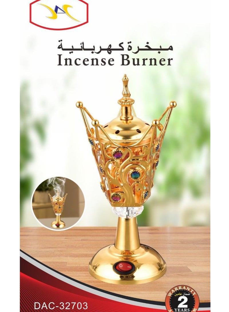 Jac Electric Incense Burner for Bakhoor – Fast Heating, Flameless Aromatherapy Diffuser for Home, Office Use - Image 5