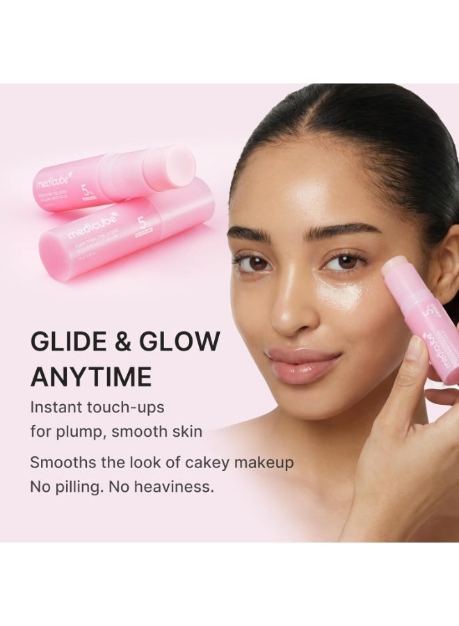 Medicube PDRN Pink Collagen Volume Multi Balm Stick for Firming & Hydrating Skin - Image 4